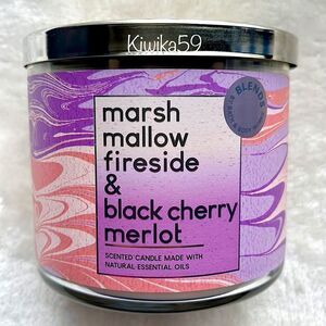 Bath & Body Works Marshmallow Fireside & Black Cherry Merlot